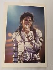 Pôster Michael Jackson grosso 12" X 18" MJ vintage colecionável década de 1980 bom , usado comprar usado  Enviando para Brazil