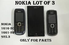 Used, Nokia Lot of 3 Assorted Cell Phones for Parts, Scrap, Trade In, or Gold Recovery for sale  Shipping to South Africa