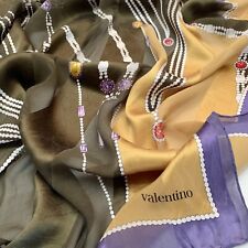 Foulard seta valentino usato  Varano Borghi