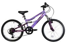 Usado, Bicicleta de montanha infantil Basic Princess 20" suspensão dupla MTB roxa comprar usado  Enviando para Brazil