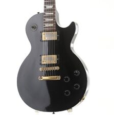 Guitarra elétrica Gibson Les Paul Studio Ebony Gold Hardware 4,54kg 1995 comprar usado  Enviando para Brazil