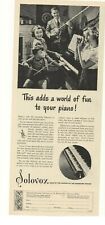 1948 solovox advertisement for sale  Elmer