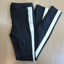 dark cream leather pants for sale  Los Angeles