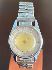 VINTAGE MEN'S  MICHEAL Z BERGER WRIST WATCH, LORD NELSON MYSTERY DIAL. RUNS, used for sale  Shipping to South Africa