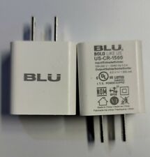 Adaptador CA genuíno OEM 2- BLU carregador de parede de energia celular 5V 2.0A branco comprar usado  Enviando para Brazil