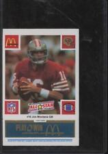 1986 McDonald's All Star JOE MONTANA #16 Blue Tab 49ers HOF MT1, usado comprar usado  Enviando para Brazil