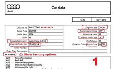 Used, VIN decoder that will show factory options Audi VW Seat Skoda for sale  Shipping to South Africa