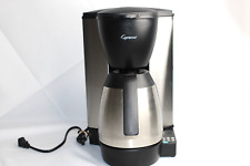 Capresso 485 Coffee Maker Programmable 10c. Stainless Steel Carafe-Tested&Works for sale  Shipping to South Africa