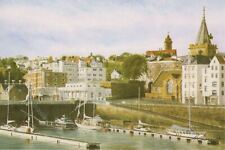 (as96) Postal Town Marina and Church St Peter Port - Islas del Canal de Guernsey segunda mano  Embacar hacia Argentina