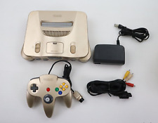 Console Nintendo 64 edição limitada brinquedos R' Us Gold N64 testado funcionando, usado comprar usado  Enviando para Brazil