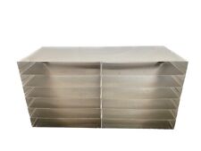 Used, 12-Place Stainless Steel Freezer Storage Rack for Up To 9.25”x7.5”x1.5” Boxes for sale  Shipping to South Africa