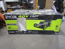 Ryobi 40V Brushless 20" Cordless Battery Walk Behind Push Lawn Mower RY401170 for sale  Kansas City