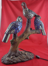 Stained glass parrots for sale  South Plainfield