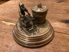 Novelty brass inkwell for sale  BEDFORD