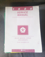 Service manual 1986 for sale  Amston