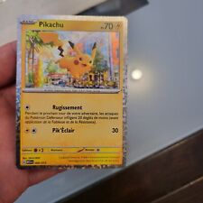 Carte pokémon pikachu d'occasion  Paris XIX