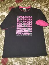 Camiseta Vintage EUKANUBA Comida para Perros Hechizo Negro Rosa Doble Cuello y Mangas XL segunda mano  Embacar hacia Argentina