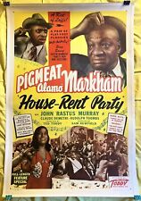 1946 De colección House Rent Party Todo Negro Elenco Película Original Lino Back segunda mano  Embacar hacia Mexico
