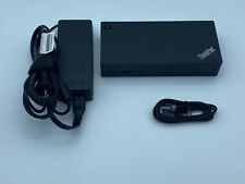 Estación de acoplamiento universal USB-C Lenovo DK1633 ThinkPad con adaptador de CA 2A0928054 segunda mano  Embacar hacia Argentina