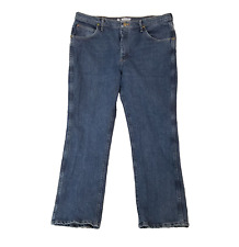 Calça jeans Wrangler masculina 40 x 30 Advanced Comfort fina reta azul comprar usado  Enviando para Brazil