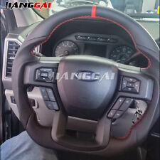 Perforated Leather Sport Steering Wheel Fit 15+ Ford F150 Raptor with Heated for sale  Shipping to South Africa