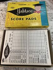 Vintage yahtzee score for sale  Tucson