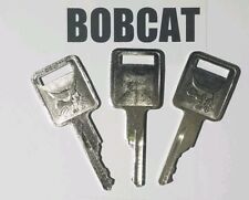 (3) Bobcat Keys fits Skid Steer, Mini, D250 Ignition Keys fits Case, LOGO 1 side for sale  Shipping to Canada