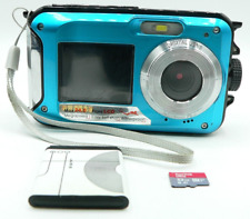 Used, Underwater Camera Waterproof - Full HD - 2.7K 48MP Dual Screen 16x Zoom W SdCARD for sale  Shipping to South Africa