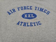 Camiseta masculina Air Force Times tamanho XL cinza manga curta gola redonda mistura de algodão comprar usado  Enviando para Brazil