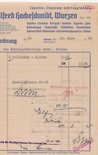 Wurzen rechnung 1945 gebraucht kaufen  Leipzig