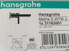 Hansgrohe 31163001 metris for sale  Charlotte