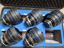 Zeiss CP.2 Lenses EF Mount 5 Set (15,25/2.1,35/1.5, 50mm/1.5, 85mm/1.5)canon ef for sale  Shipping to South Africa