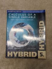 Instructors ed. calculus for sale  Walpole