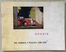 Humber imperial pullman for sale  LEICESTER