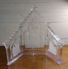 Clear acrylic nativity for sale  Keyser