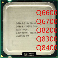 Procesador de CPU Intel Core 2 Quad Q6600 Q6700 Q8200 Q8300 Q8400 zócalo 775 segunda mano  Embacar hacia Argentina