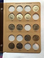 Used, 1964 to 2007 Kennedy Half Dollar Dansco Album - with 17 coins for sale  Rock Hill
