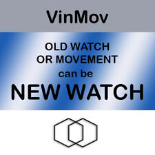 Reloj Vintage, Reloj Nuevo/Movimiento Vintage, Nuevo Reloj-VinMov 6 segunda mano  Embacar hacia Argentina