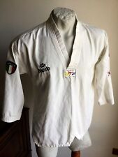 Daedo WTF seoul dobok taekwondo colletto bianco italia suit uniform gear WTF segunda mano  Embacar hacia Mexico