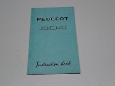 Peugeot 404 libretto usato  Bussoleno
