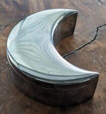 Silver metal crescent for sale  Windsor