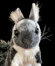 Hansa Plush Chinchilla "Chauncey" Lifelike Excellent Condition Handmade 9” Tall for sale  Shipping to South Africa