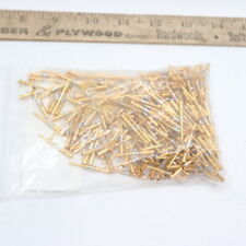 Conjunto de pines de contactos de alimentación (300 piezas) dorado 18 -16 AWG 0,8 -1,4 mm2 tamaño de cable segunda mano  Embacar hacia Argentina