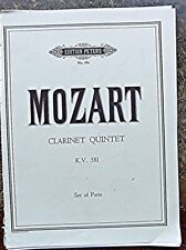 Mozart clarinet quintet for sale  YORK