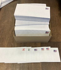 Usado, Caixa completa de 500 envelopes novos em folha #10 pré-eterno carimbados casca e selo correio comprar usado  Enviando para Brazil