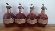 Set Of 4 Blanton's Whiskey Bourbon Horse & Jockey Collectable Bottles Decantur  for sale  Shipping to South Africa