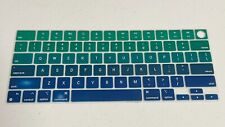 Recubrimiento de cubierta de teclado azul y verde Ombre para MacBook Pro 16" A2485 segunda mano  Embacar hacia Argentina