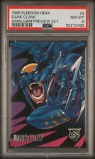 96 DC vs Marvel Amalgam Preview #3 Dark Claw PSA 8 NM-MT Graded Wolverine/Batman for sale  Shipping to South Africa