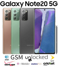 Samsung Galaxy Note 20 5G 128 GB Verizon GSM Desbloqueado T-Mobile AT&T Metro Cricket segunda mano  Embacar hacia Argentina