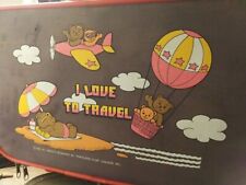 Mala infantil vintage "I Love To Travel" por Travelers Club Bagagem   comprar usado  Enviando para Brazil
